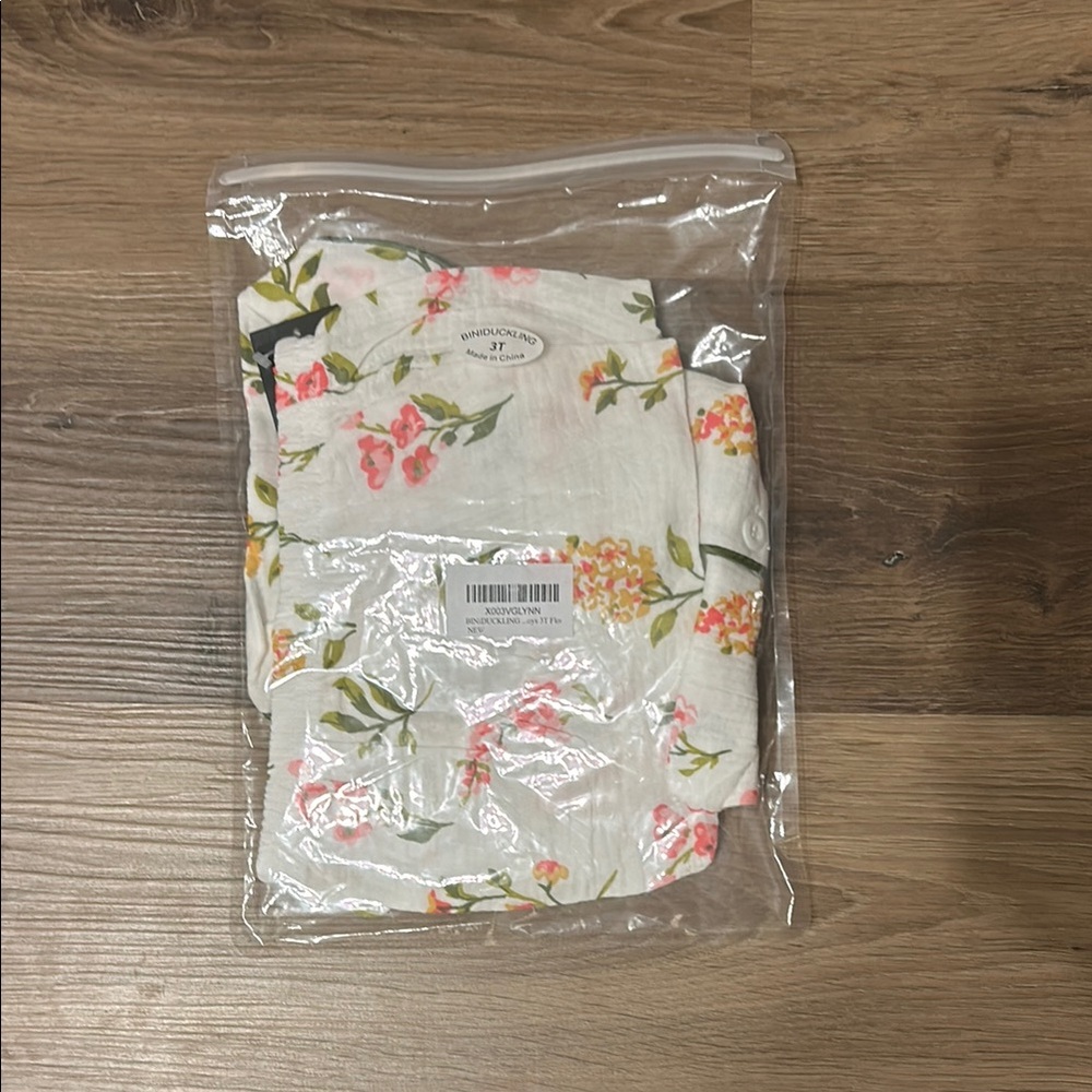 Floral Pajama Set